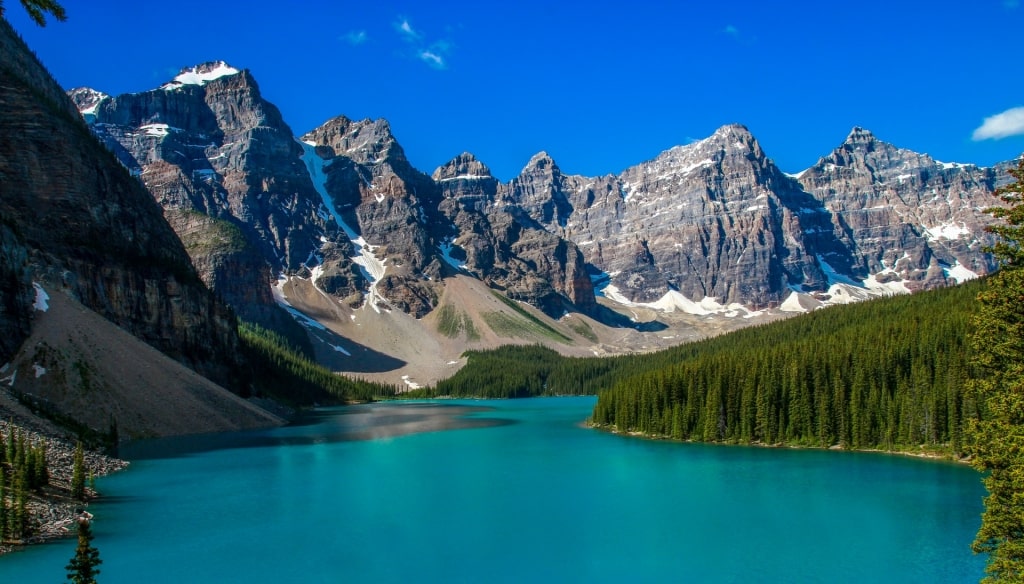 Beautiful landscape of Lake Louise