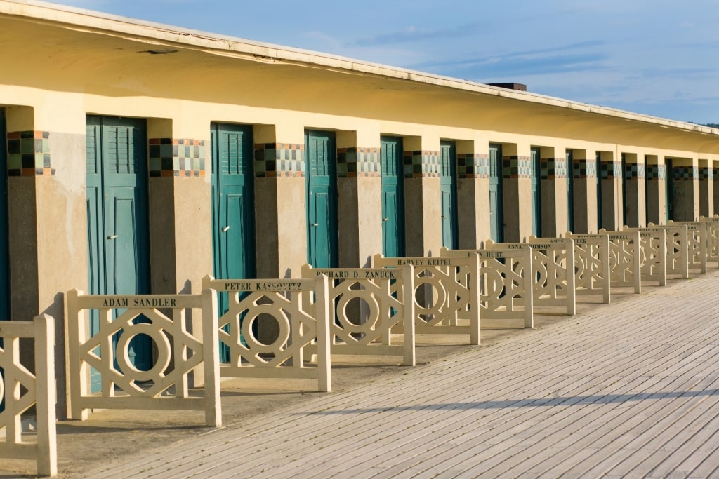 View of Les Planches, Deauville