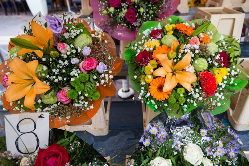 Flowers in Cours Saleya, Nice