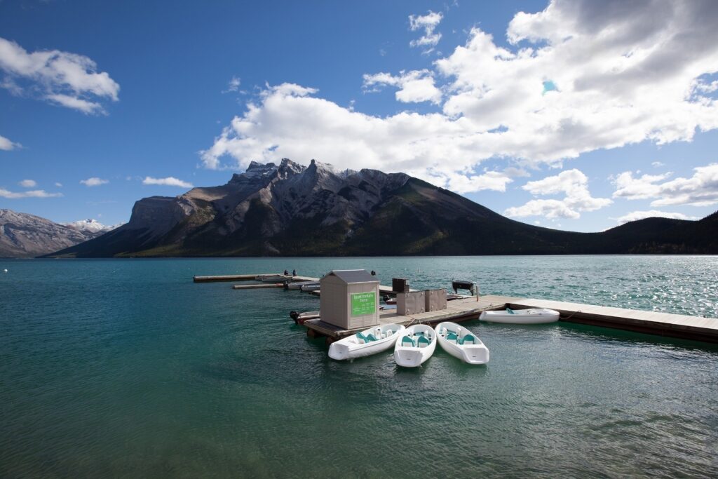 Lake Minnewanka, one of the most beautiful lakes in the world