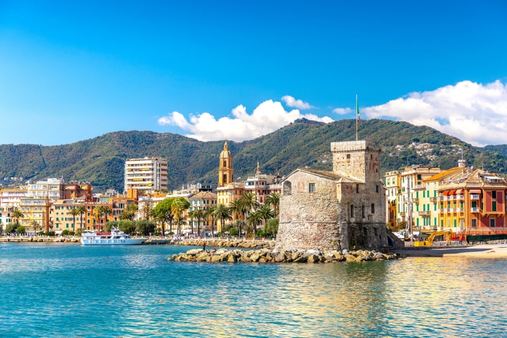 View of Rapallo Italy