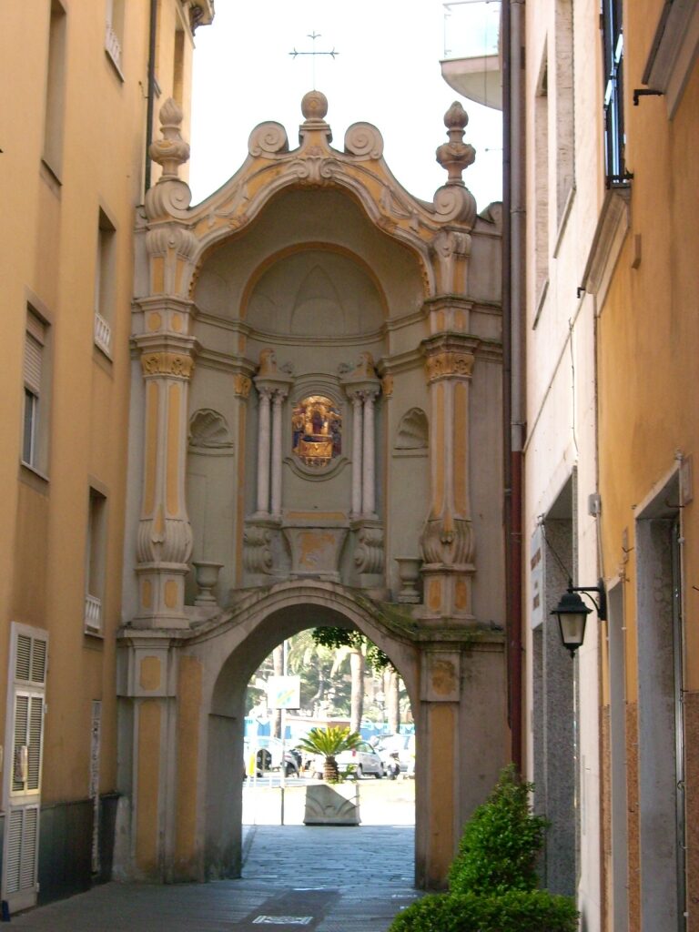 View of Porta delle Saline
