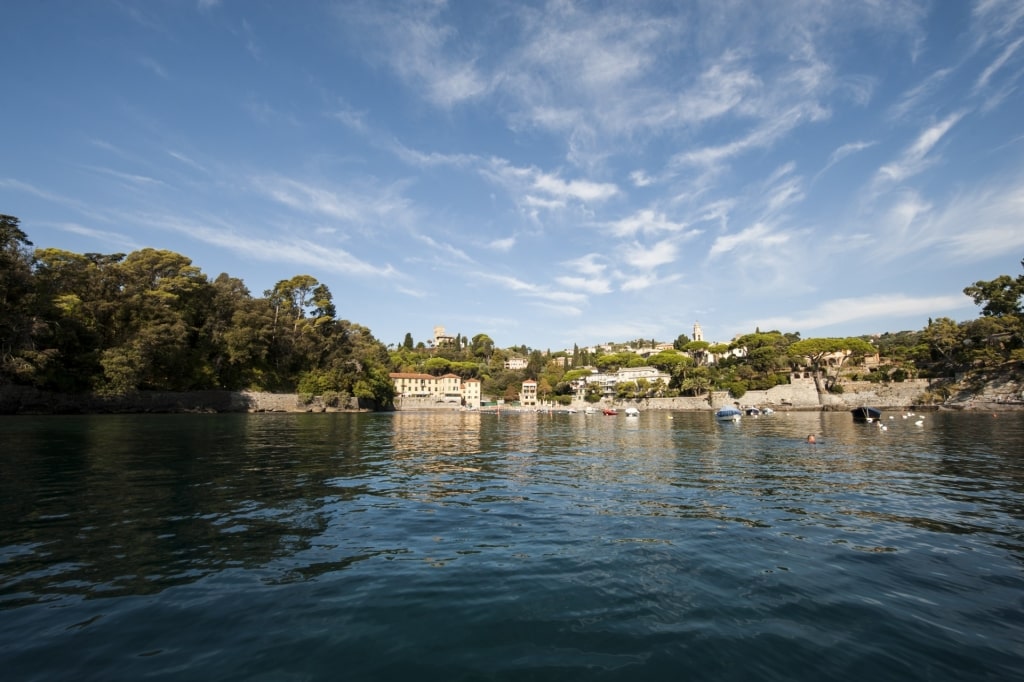 View of San Michele di Pagana from the water