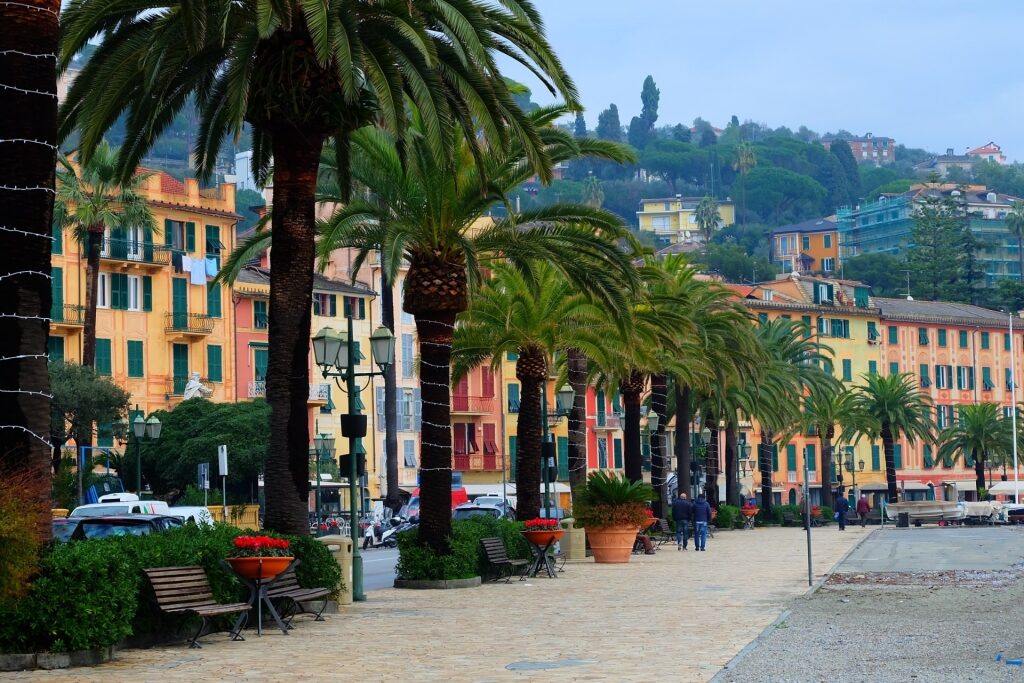 Street view of Rapallo