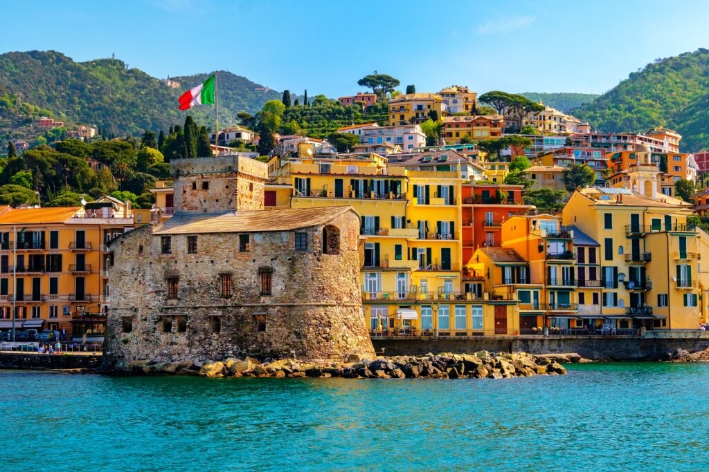 Waterfront view of Rapallo