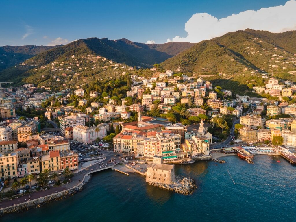 Scenic landscape of Rapallo