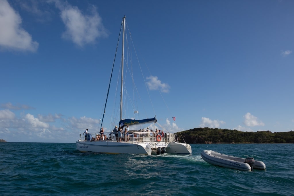 Catamaran in St. Thomas