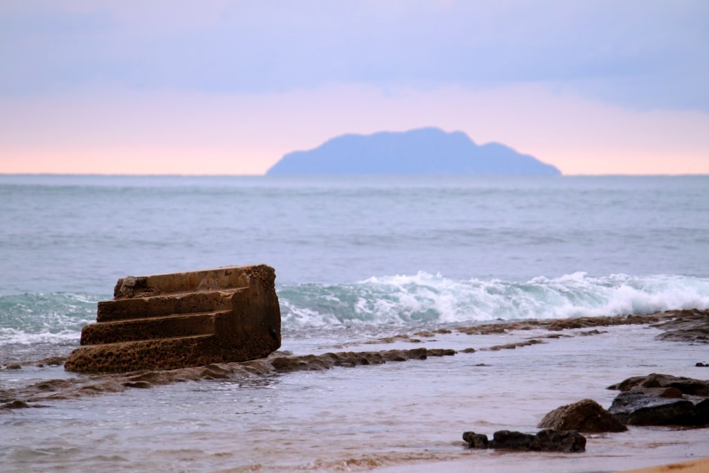 View of Steps Beach, Rincon