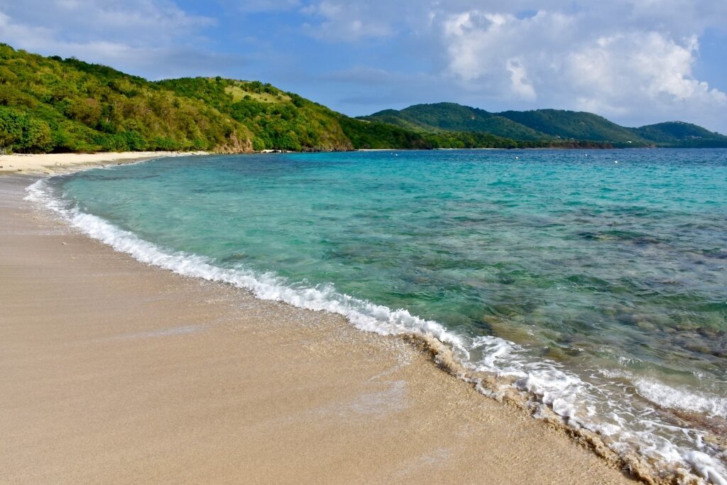 Pretty landscape of Tamarindo Beach, Culebra