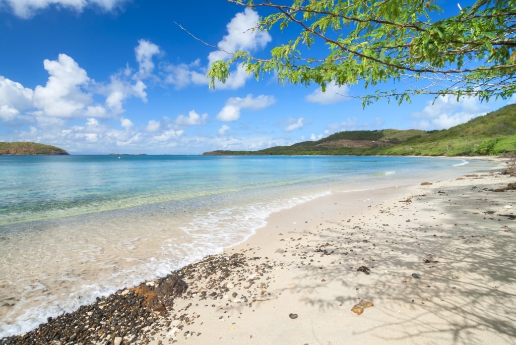 Sandy beach of Tamarindo Beach, Culebra