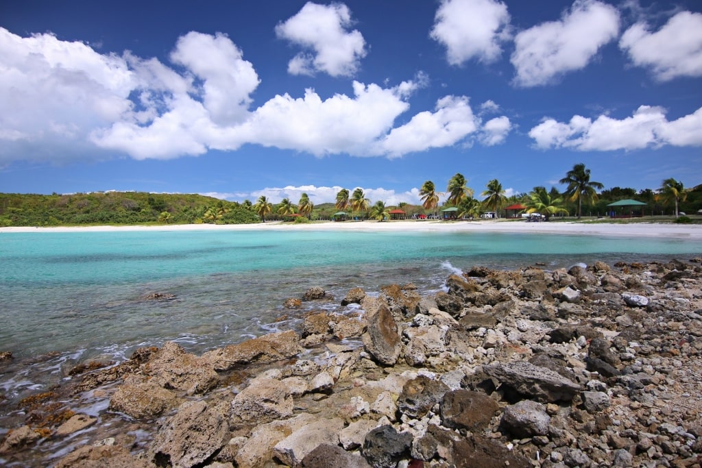 View of Playa Caracas, Vieques