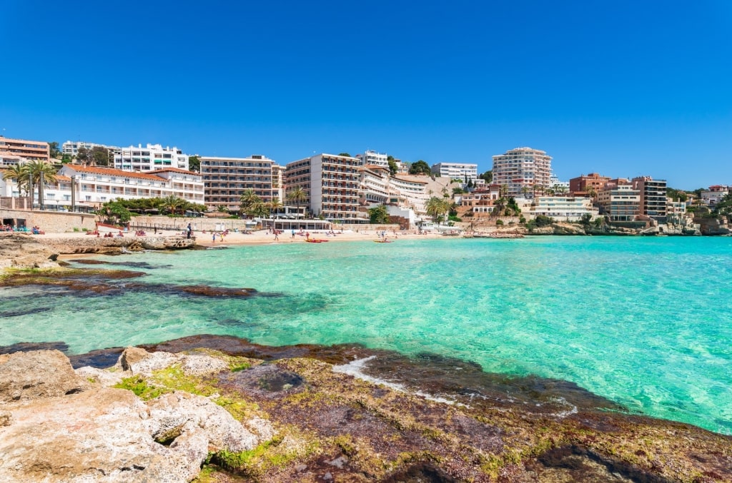 Pretty waterfront of Cala Major