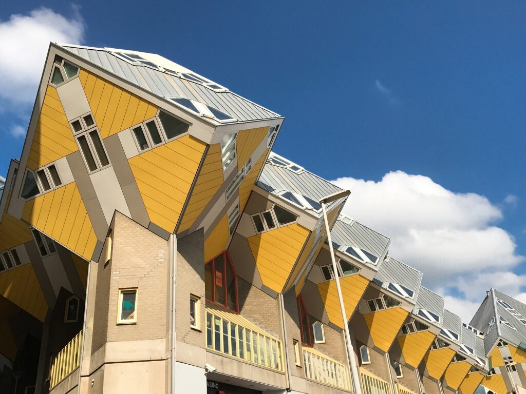Visit Cube Houses, one of the best things to do in Rotterdam