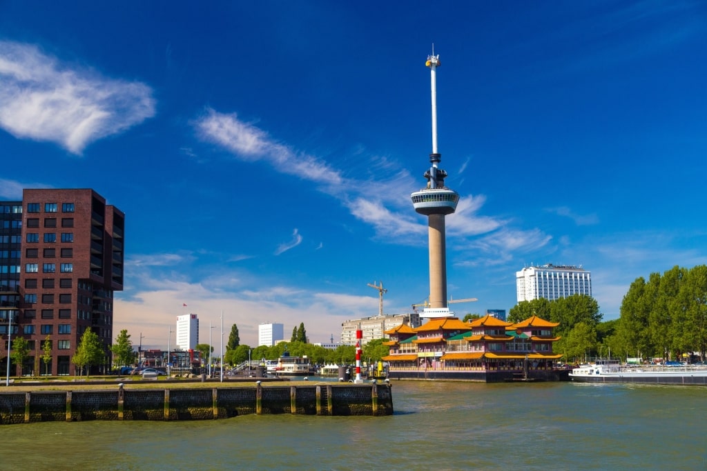 Landscape view of Euromast