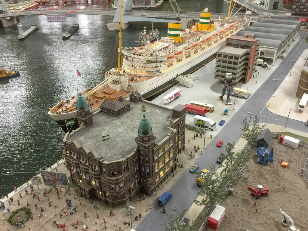 View inside Miniworld Rotterdam