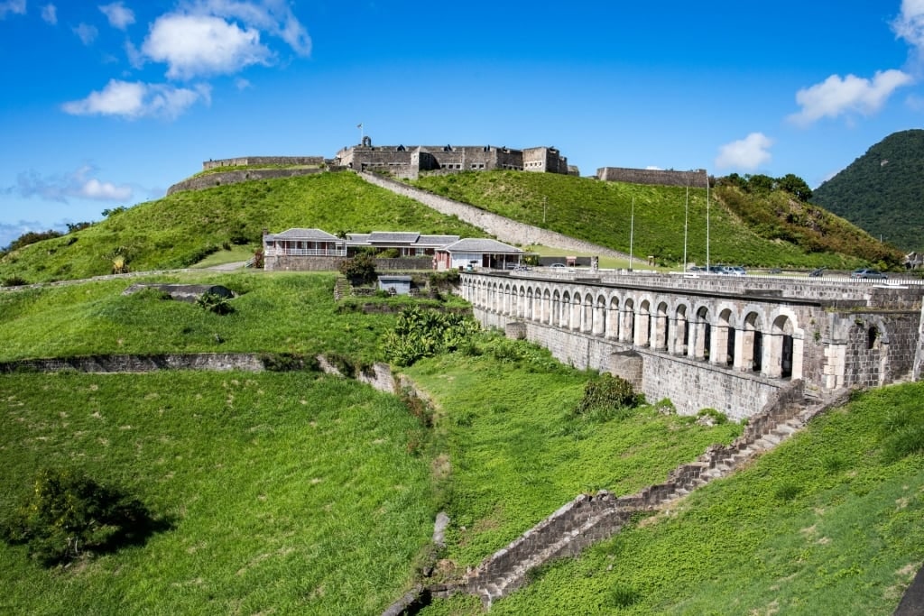 Historic site of Brimstone Hill Fortress, St. Kitts & Nevis