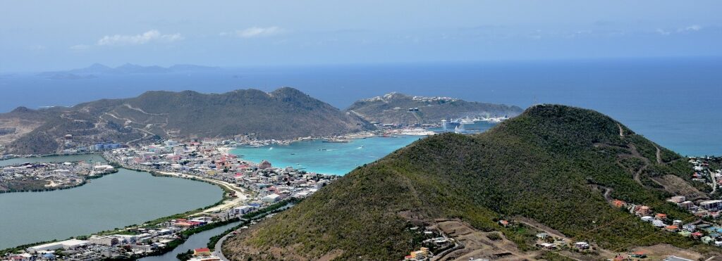 View from Sentry Hill, St. Maarten