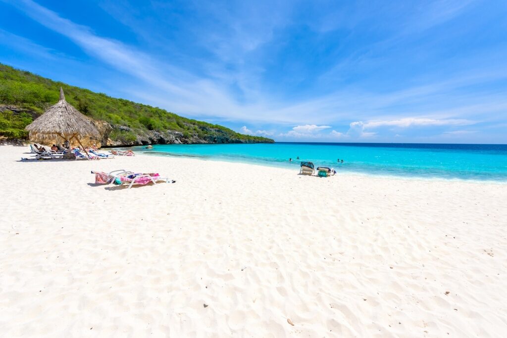 White sand beach of Cas Abao Beach, Curaçao