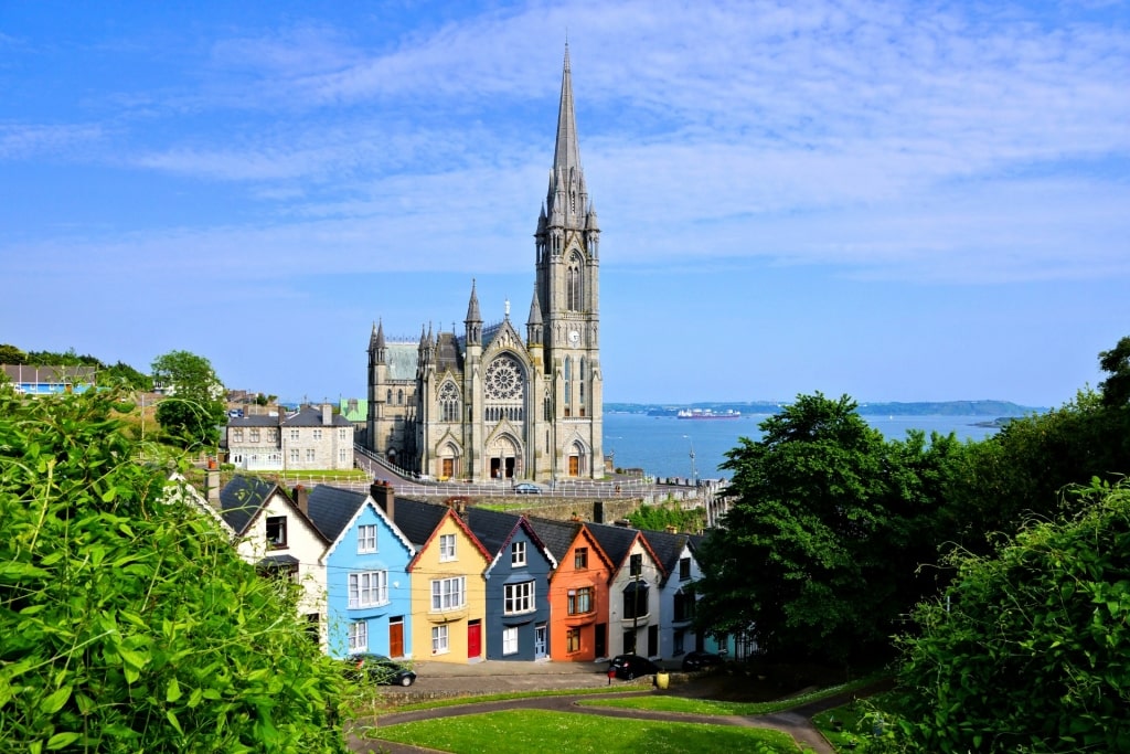 Street view of Cork, Ireland