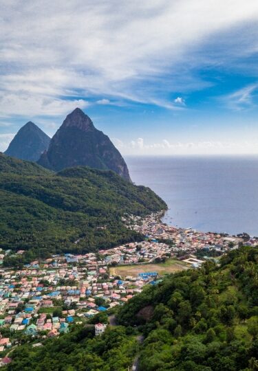 St. Lucia, one of the best islands to visit in October