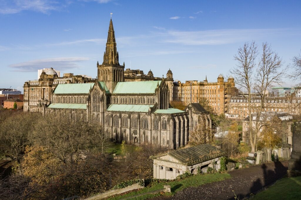 Exterior of Glasgow Cathedral