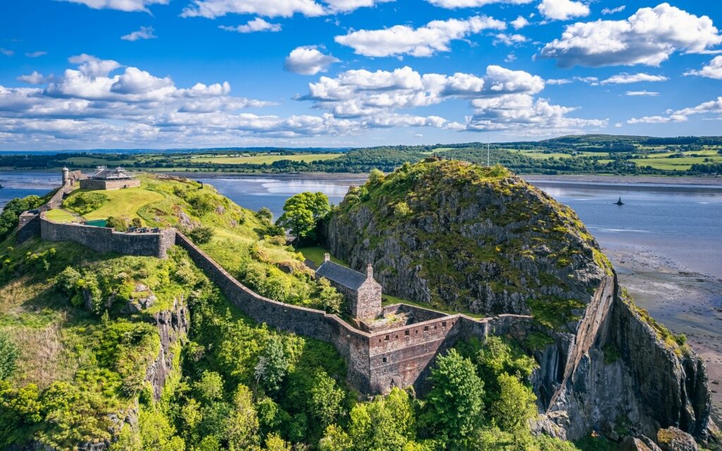 View from Dumbarton Castle fort