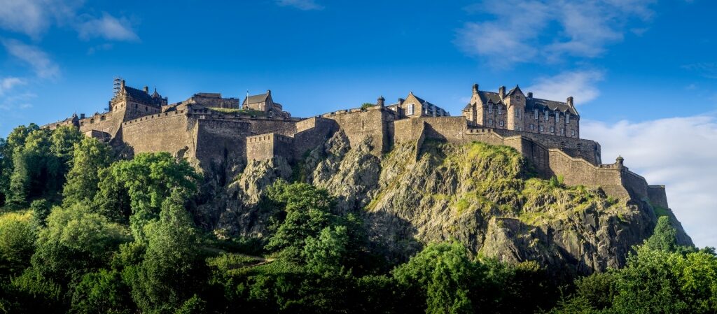 Edinburgh Castle, one of the best castles in Glasgow