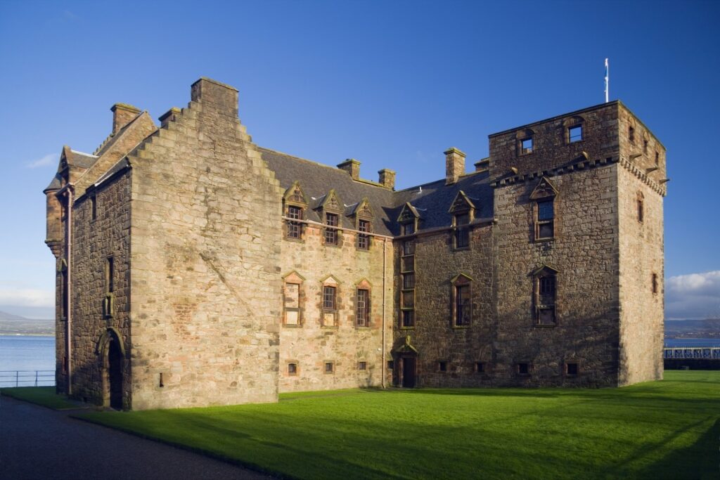 Newark Castle, one of the best castles in Glasgow