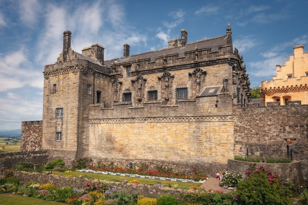 Exterior of the Royal Palace, Stirling Castle