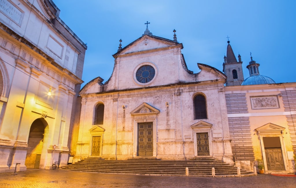 Exterior of Santa Maria del Popolo