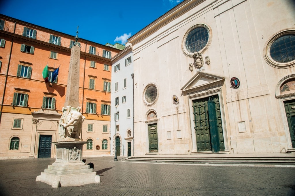 Exterior of Santa Maria Sopra Minerva