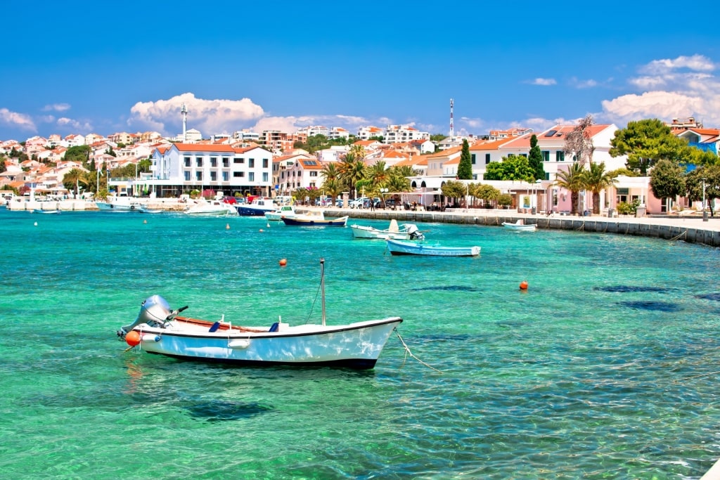 Waterfront of Pag Island