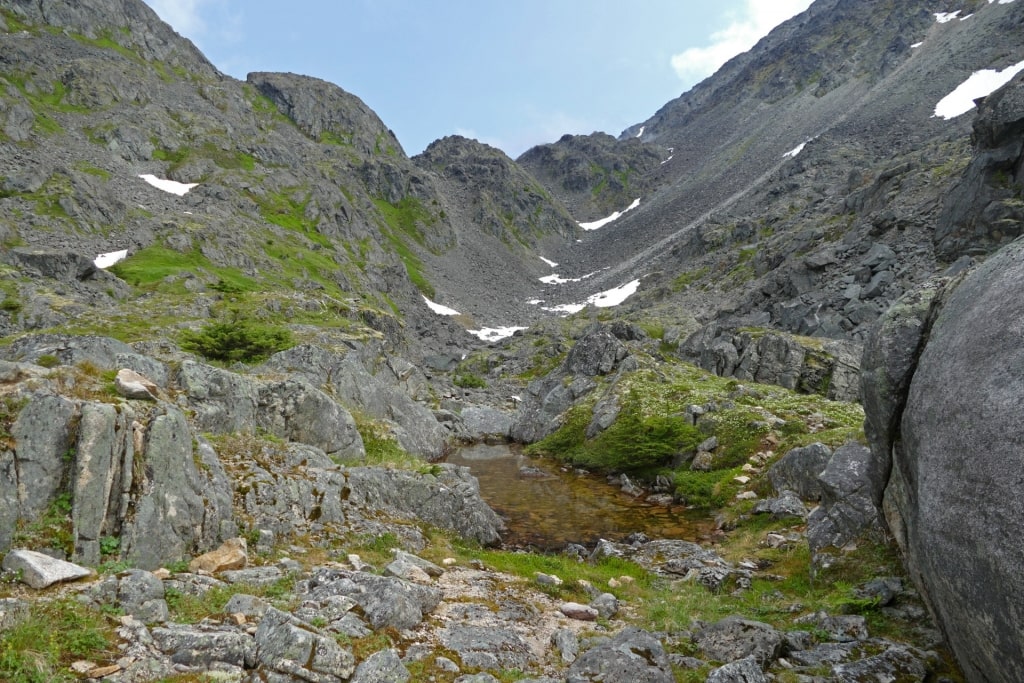 View while hiking the Chilkoot Trail