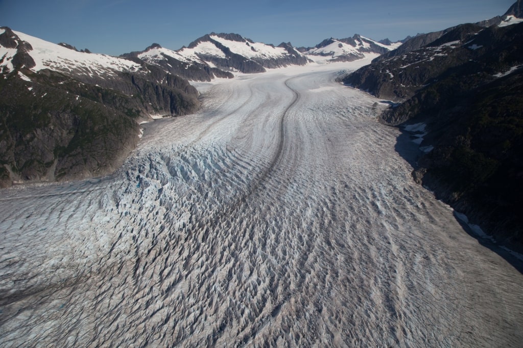 Fall in Alaska - Mendenhall Glacier