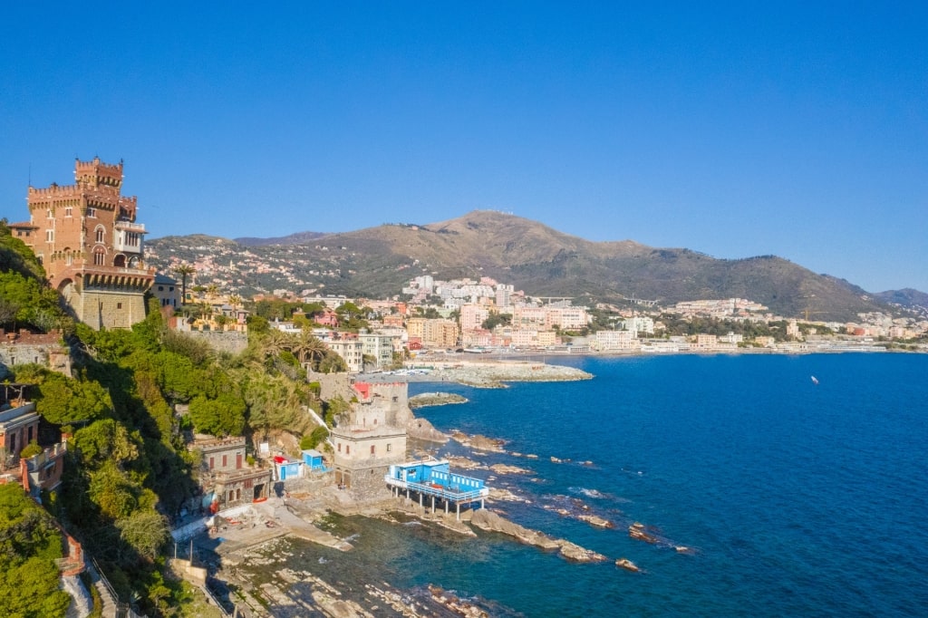 Spiaggia di Boccadasse, one of the best Genoa beaches