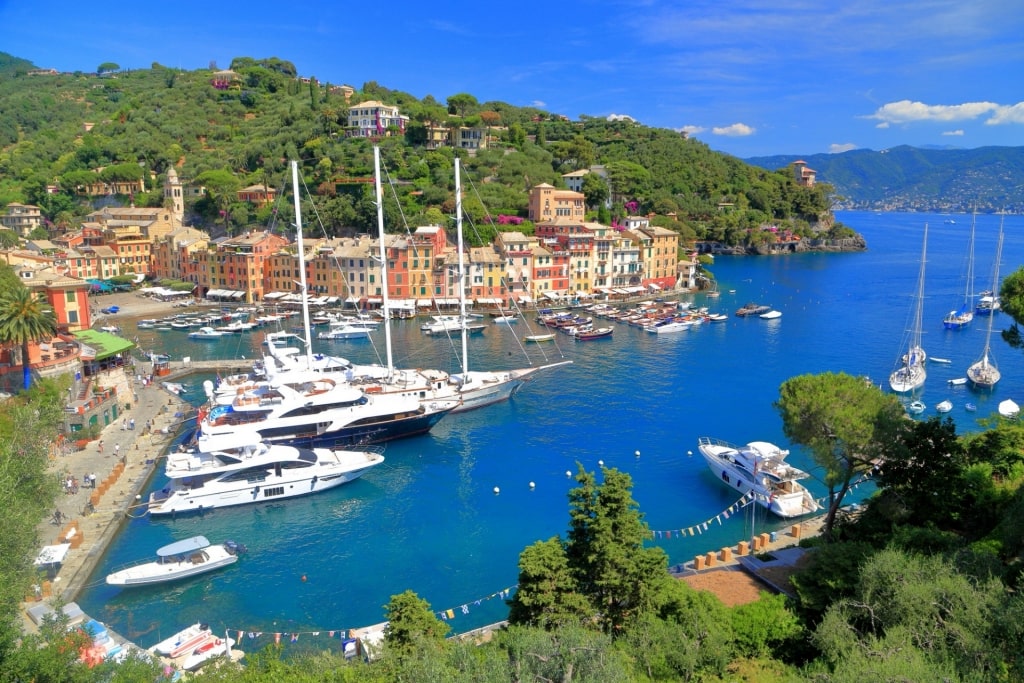 Colorful waterfront of Portofino