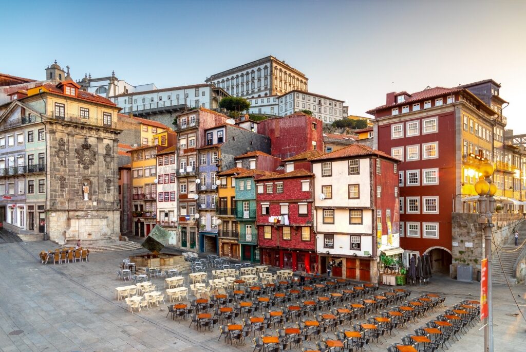 View of Ribeira Square, Porto