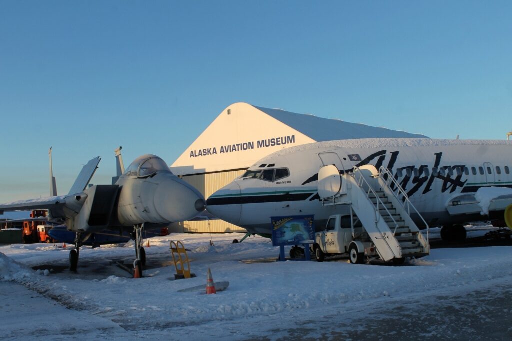 Exterior of Alaska Aviation Museum, Anchorage