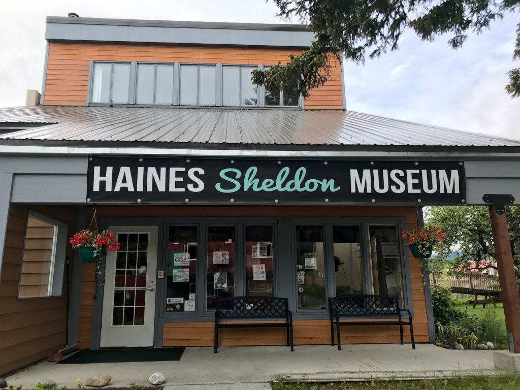 Exterior of Haines Sheldon Museum