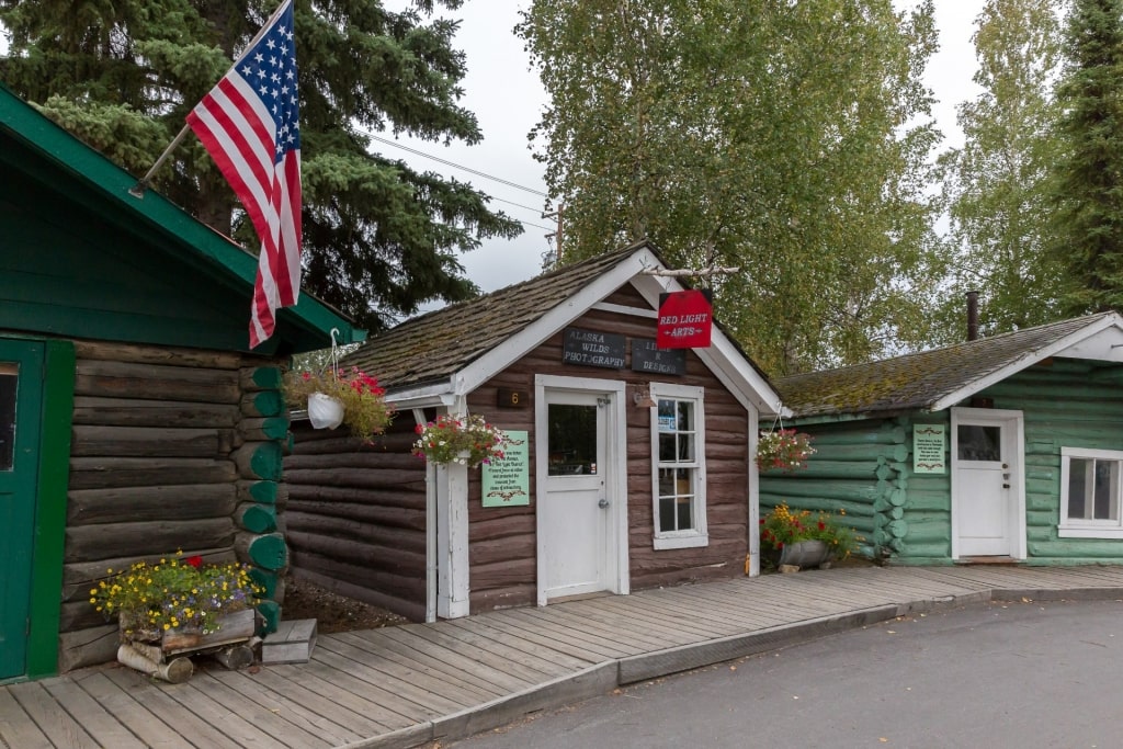 View of Pioneer Park, Fairbanks