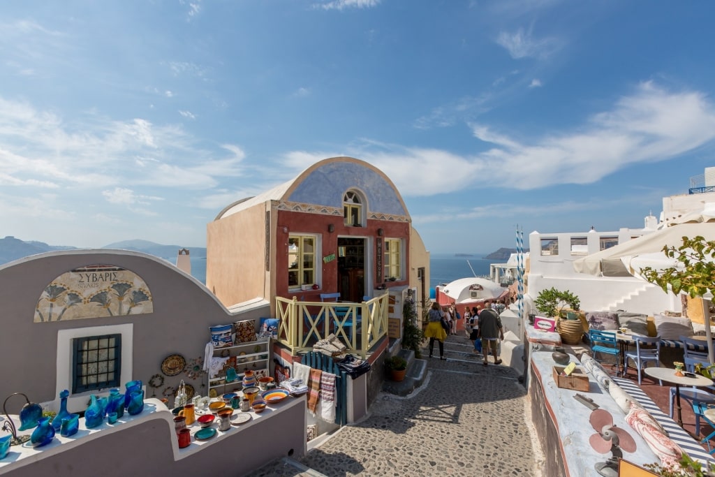 Shops in Oia