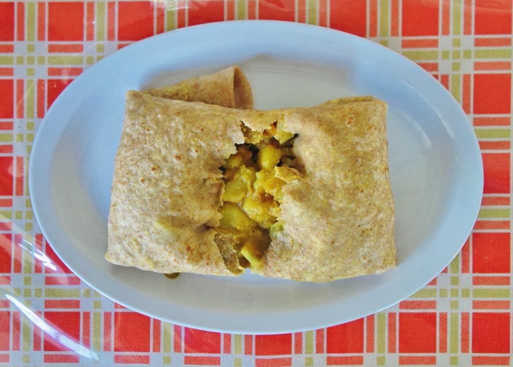 Plate of roti