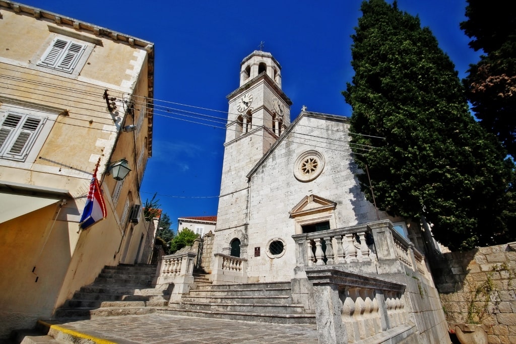 Exterior of St. Nicholas Church, Cavtat