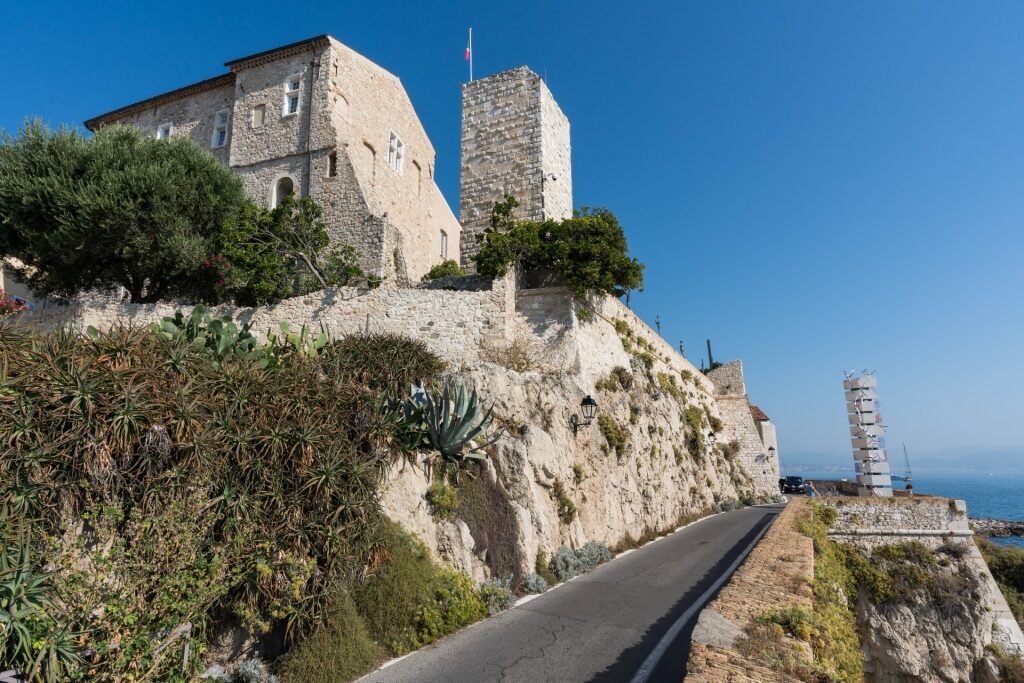 Historic site of Grimaldi Castle
