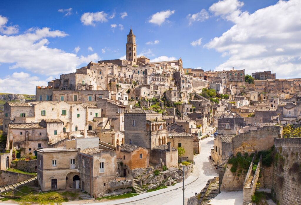 Beautiful town of Matera, Basilicata