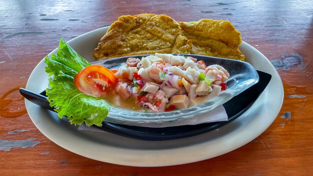 Caribbean seafood - Ceviche