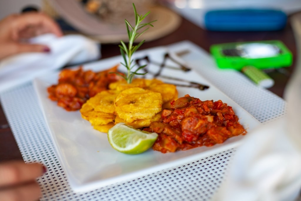 Plate of Lambi conch