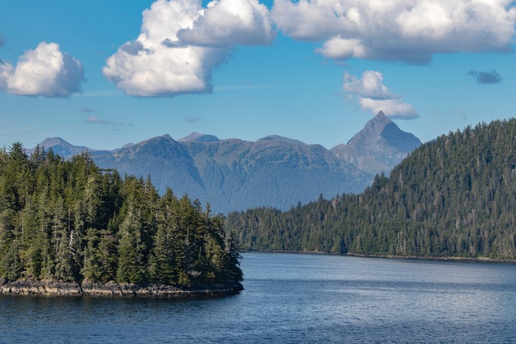 Sitka Sound, one of the best whale watching in Alaska