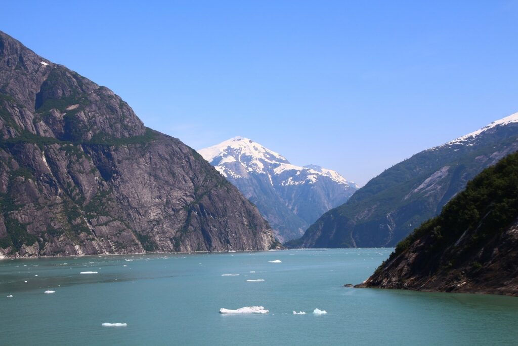 Beautiful landscape of Stephens Passage, near Juneau