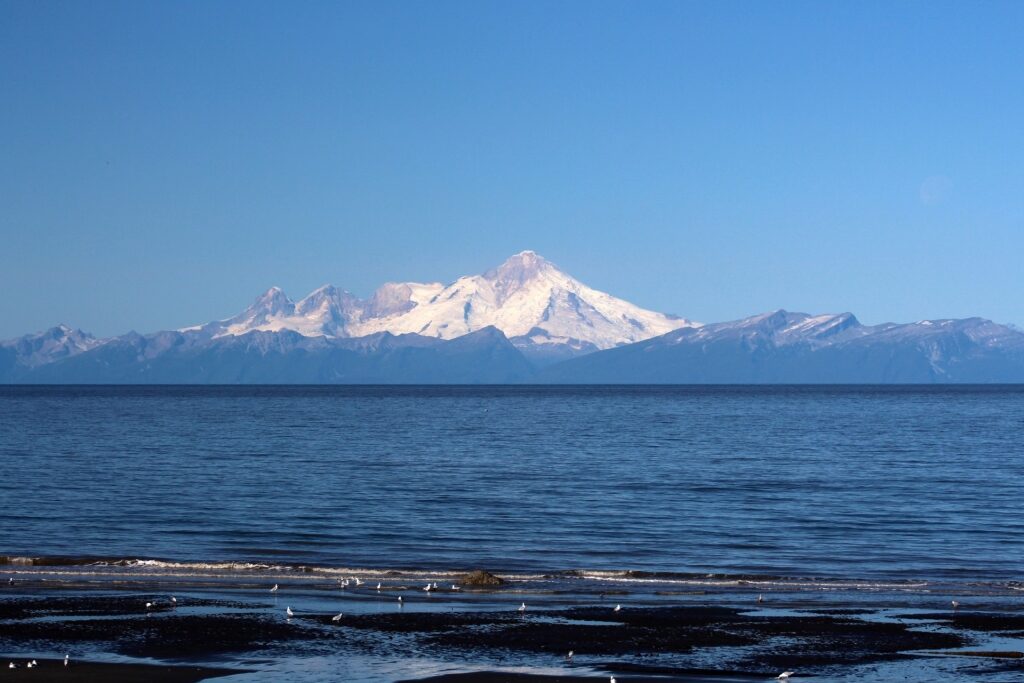 Beautiful landscape of Cook Inlet